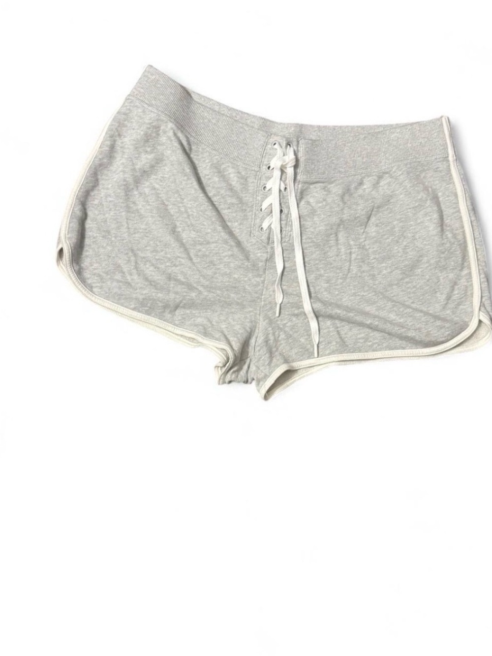 Aerie Offline Gray Lace-Up Dolphin Shorts XL